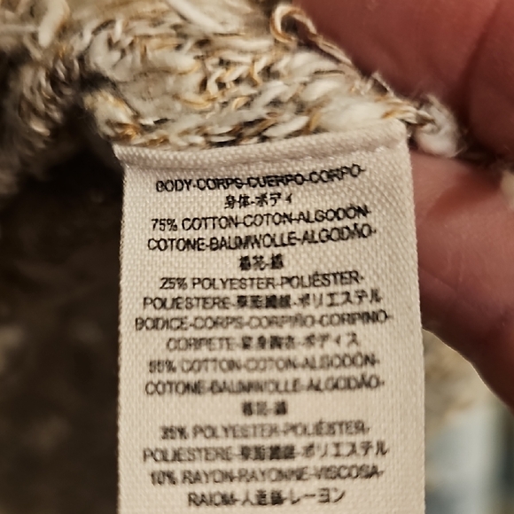 We The Free People Fishtail Pullover Sweater Empire Waste W/ Fringe - Picture 8 of 8